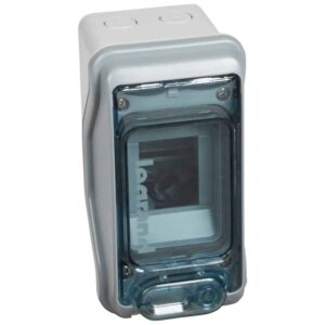 Feuchtraumverteiler Plexo³, Aufputz, IP65-IK09, 1-reihig, 2+1 Module Legrand 601932