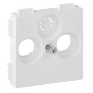 Valena Life Abdeckung für TV+R-SAT (30mm Hirschmann). Farbe: Ultraweiß LEGRAND 754800