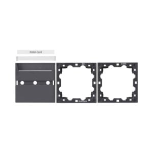 Zub. Hotel-Card System 55 Anthrazit Gira 810628