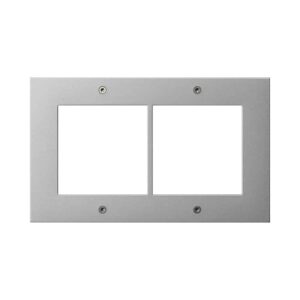 Designrahmen 2f Türstation AP Gira TX_44 F Alu Gira 850265