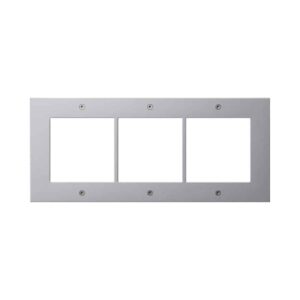 Designrahmen 3f Türstation AP Gira TX_44 F Alu Gira 850365