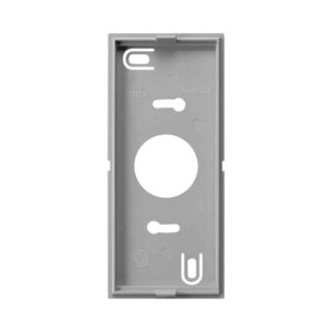 Montagepl. Wohnungsstation AP + Gong System 55 F Alu Gira 850526