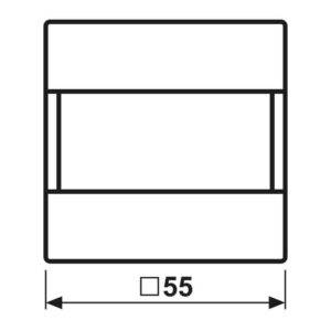 LB-Management Automatikschalter Standard 1,10 m, Serie A, champagner, Jung A17180CH