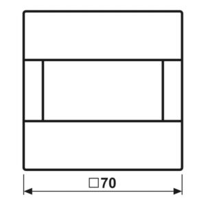 LB-Management Automatikschalter Standard 1,10 m, IP44, Serie LS, Messing classic, Jung ME17180WUC