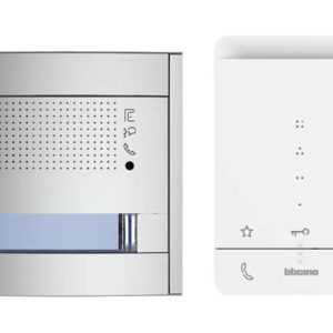 Flex'ONE Audio-Set mit Türstation SFERA (1 und 2 Ruftasten) + CLASSE100 A16E BTICINO 364234