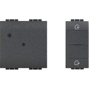 Gateway + 1-moduliger Masterswitch LivingLight with Netatmo; Farbe: Anthrazit Bticino L4510C