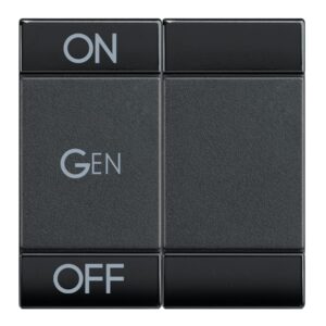 Wippe "ON-GEN-OFF" 2m ANTHR. Bticino L4911M2AFN