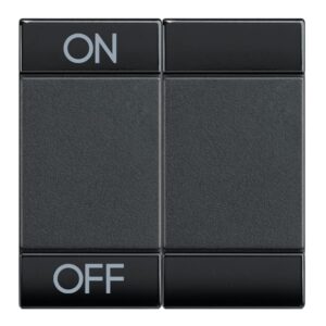 Wippe "ON-OFF" 2m ANTHRAZIT Bticino L4911M2AGN