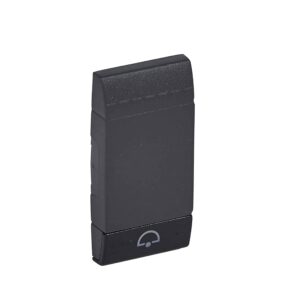 Wippe + Glocke 1-Modulig Anthrazit Bticino L4915DN