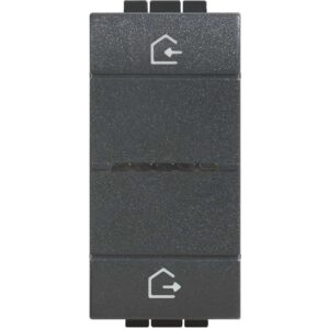 Masterswitch 1-modulig für LivingLight with Netatmo; ohne Wippe Bticino LN4570CWI