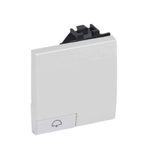 Wippe + Glocke 2-Modulig Weiss Bticino N4915M2DN