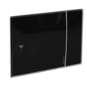 Unterputz-Thermostat mit integrierter WLAN-Schnittstelle in der Farbe BLACK Bticino XG8002