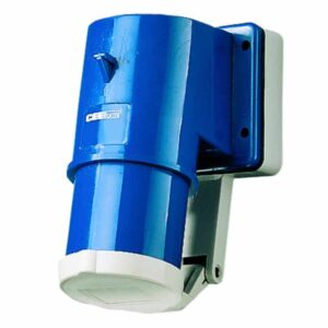 Aufbaustecker, 32A5p9h230V, IP44, Mennekes 411