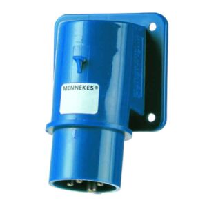 Aufbaustecker, 16A4p9h230V, IP44, Mennekes 372