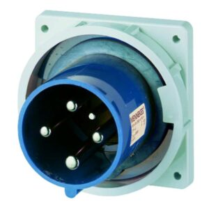 Anbaustecker, 63A4p9h230V, IP67, Mennekes 3704