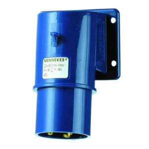 Aufbaustecker, 32A3p6h230V, IP44, Mennekes 381