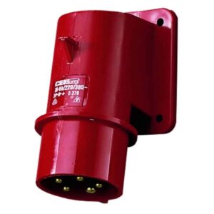 Aufbaustecker, 16A5p6h400V, IP44, Mennekes 379