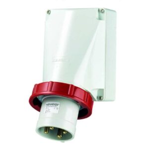Wandstecker, 125A4p6h400V, IP67, Mennekes 364