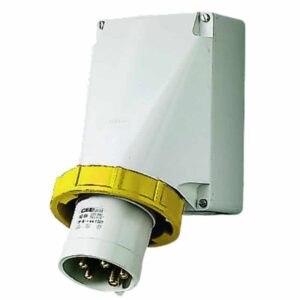 Wandstecker, 63A5p4h110V, IP67, Mennekes 359