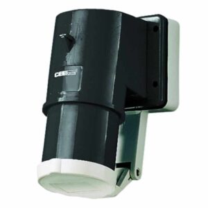 Aufbaustecker, 16A4p7h500V, IP44, Mennekes 395