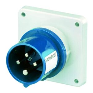 Anbaustecker, 32A4p9h230V, IP44, Mennekes 838