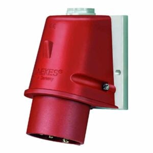 Wandstecker, 16A5p6h400V, IP44, Mennekes 801