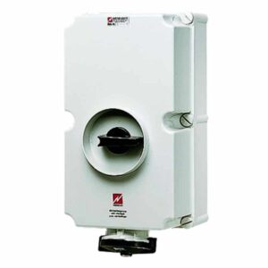 Wanddose DUO, 125A5p5h600-690V, IP67, Mennekes 6077