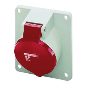 Anbaudose, 16A7p6h400V, IP44, Mennekes 738