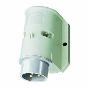 Wandstecker, 32A2p12h, Kleinsp., IP44, Mennekes 1972