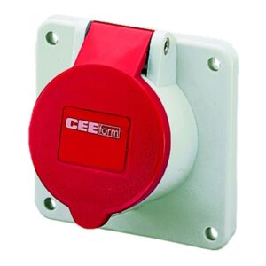 Anbaudose, 16A4p6h400V, IP44, Mennekes 1282