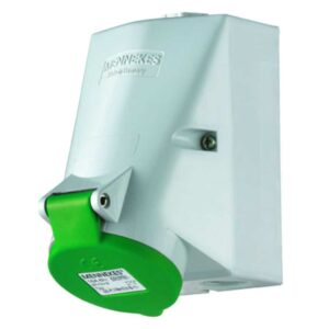 Wanddose, 32A3p10h>50-500V, IP44, Mennekes 3139