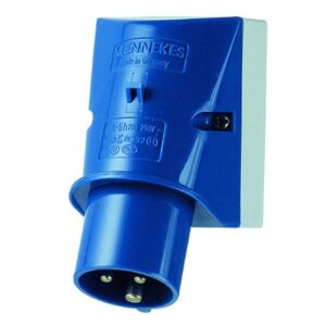 Wandstecker, 32A3p6h230V, IP44, Mennekes 344