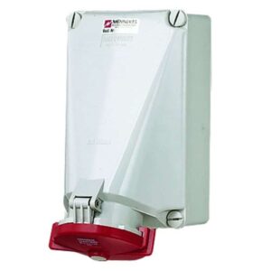 Wanddose, 125A5p6h400V, IP67, Mennekes 21468
