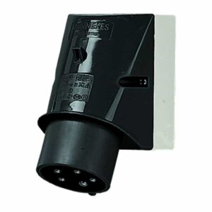 Wandstecker, 32A5p7h500V, IP44, Mennekes 2386