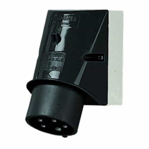 Wandstecker, 16A5p7h500V, IP44, Mennekes 2359