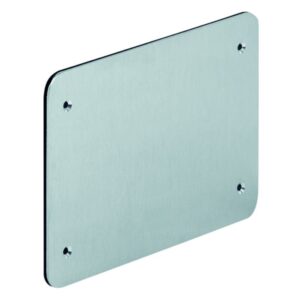 Kaiser Nassdeckel ALU mit Dichtung Neoprene CR, 186x130x1.5 mm 9911.03