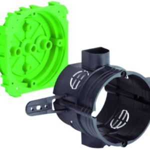 Kaiser ISO-Dosen-Set, für Außendämmung, Einbauöffnung Ø 60 mm 1155-03