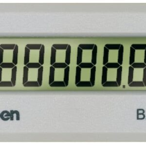 Digital-Betriebsstundenzähler, 24x48mm Frontplatte THEBEN 1460000