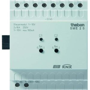 KNX Steuereinheit 1-10 V, 2-fach, Erweiterungsgerät THEBEN 4910274