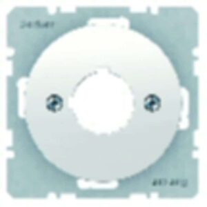 Zentralplatte für Melde- und Befehlsgerät Ø 22,5 mm Zentralplattensystem polarwe, Berker 14322089