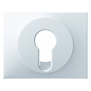 Zentralstück für Schlüsselschalter/-taster Berker K.1 polarweiß, glänzend, Berker 15057009