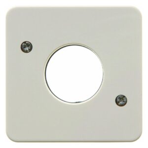 Zentralstück für Drucktaster und Lichtsignal E10 wg Up IP44 weiß, glänzend, Berker 1530