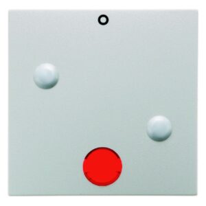 Wippe anschraubbar mit roter Linse und Aufdruck "0" Berker S.1/B.3/B.7 polarweiß, Berker 15771909
