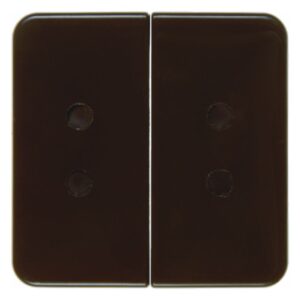 Wippen anschraubbar wg Up IP44 braun, glänzend, Berker 156511