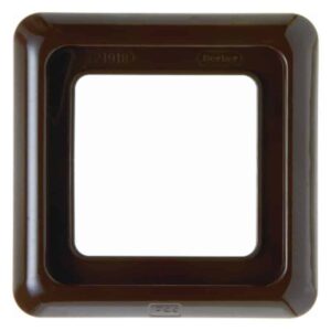 Rahmen mit Dichtung wg Up IP44 braun, glänzend, Berker 132801