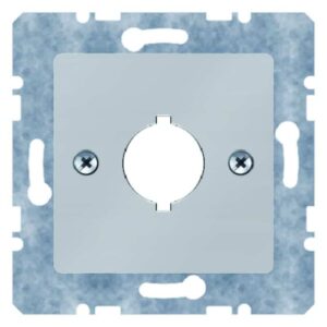 Zentralplatte für Melde- und Befehlsgerät Ø 18,8 mm Zentralplattensystem edelsta, Berker 143104