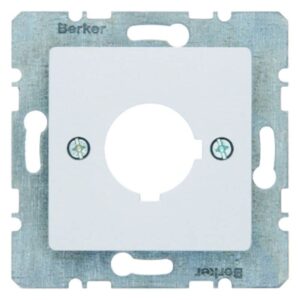 Zentralplatte für Melde- und Befehlsgerät Ø 22,5 mm Zentralplattensystem alu, ma, Berker 14321404