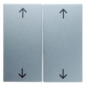 Wippen mit Aufdruck Symbol Pfeile BerkerB.7 alu, matt, Berker 16441404