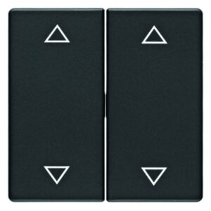 Wippen mit Aufdruck Symbol Pfeile BerkerQ.1/Q.3 anthrazit, samt, Berker 16446086