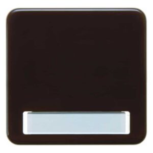 Wippe mit Beschriftungsfeld wg Up IP44 braun, glänzend, Berker 162901
